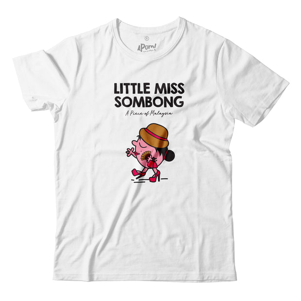 Adult - T-Shirt - Little Miss Sombong - White