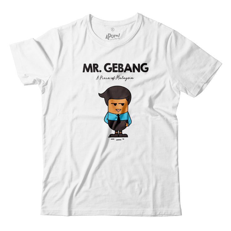 Adult - T-Shirt - Mr Gebang - White