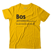 Adult - T-Shirt - BOS - Yellow