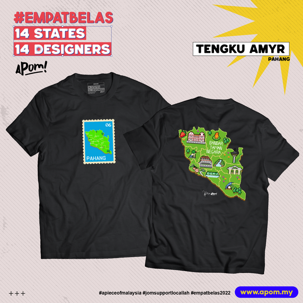 PRE-ORDER Adult - T-Shirt - Empatbelas Collab - Pahang