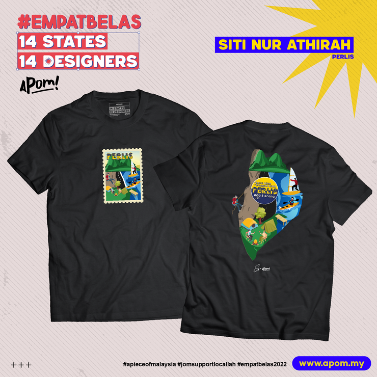 Adult - T-Shirt - Empatbelas Collab - Perlis