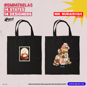 PRE-ORDER Tote Bag - Empatbelas Collab - Kelantan