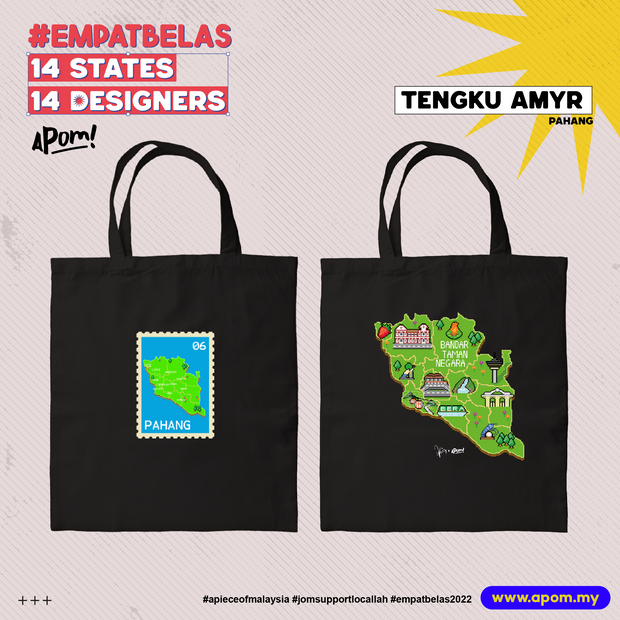 PRE-ORDER Tote Bag - Empatbelas Collab - Pahang