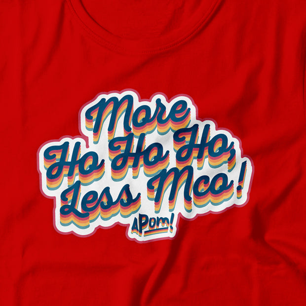 Adult-T-shirt-More Ho Ho Ho, Less MCO