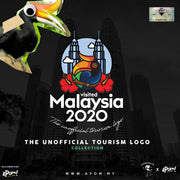 Adult - T-Shirt - Visited Malaysia 2020 - Black