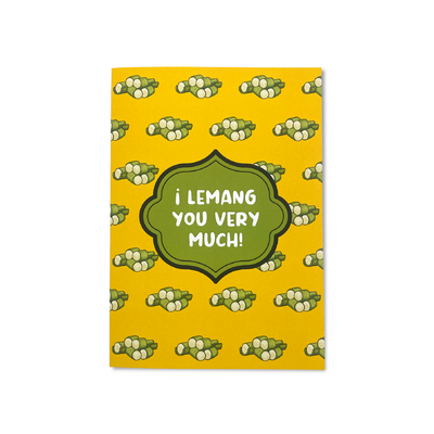 Greeting Card - I Lemang You Very much