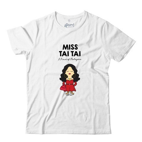Adult - T-Shirt - Miss Tai Tai  - White