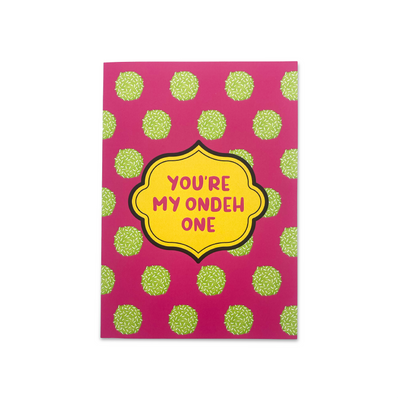 Greeting Card - You're My Ondeh One