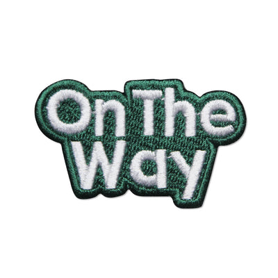 On The Way Iron On Patch,  - APOM, A Piece of Malaysia Souvenirs Statement T-Shirts Mugs Accessories