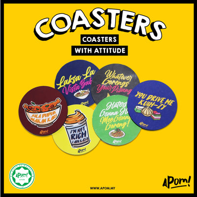 Makan-Makan Coaster (set of 6)