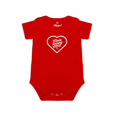 Baby Romper - Made During MCO - Red