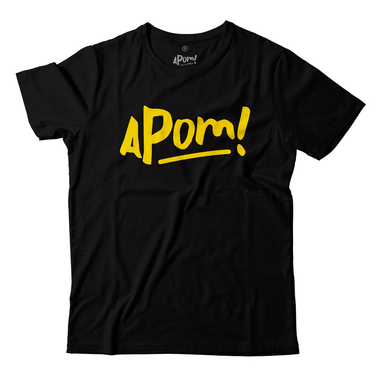 Adult - T-Shirt - Apom Yellow Logo