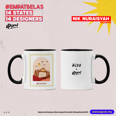 PRE-ORDER Mug - Empatbelas Collab - Kelantan